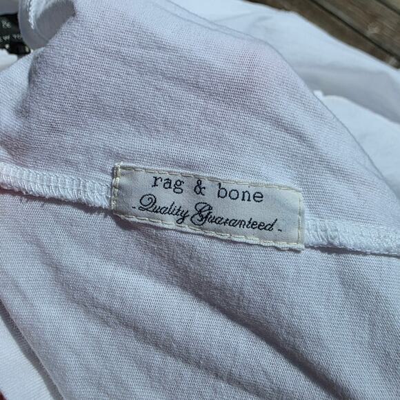 Rag & Bone Leg Camo Box Logo T-Shirt - Picture 4 of 6